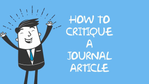 Article critique